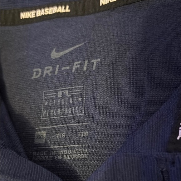 Nike Blue Polo Shirt with Classic Design - Picture 2 of 5